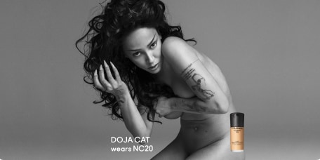 Kris Jenner and Doja Cat wearing shade NC20